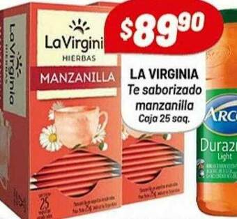 Almacor La Virginia Te Saborizado Manzanilla oferta
