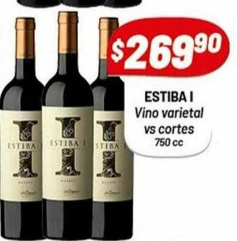 Almacor Estiba I Vino Varietal Vs Cortes oferta