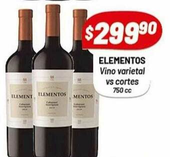 Almacor Elementos Vino Varietal Vs Cortes oferta