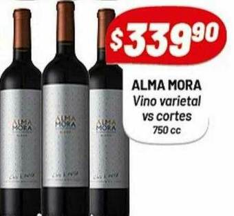 Almacor Alma Mora Vino Varietal Vs Cortes oferta