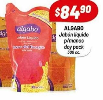 Almacor Algabo Jabón Liquido P Manos Doy Pack oferta
