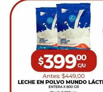 Super MAMI Leche En Polvo Mundo Lácteo oferta