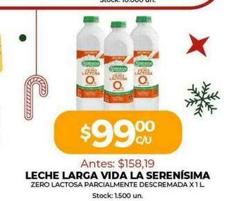 Super MAMI Leche Larga Vida La Serenísima oferta