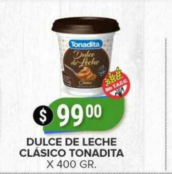 Supermercados Mayor Dulce De Leche Clasico Tonadita oferta