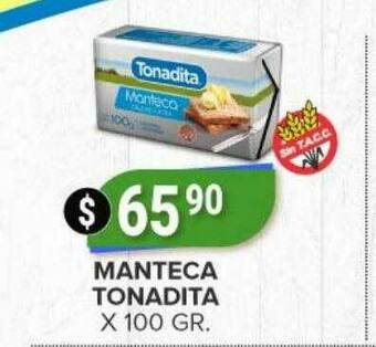 Supermercados Mayor Manteca Tonadita oferta