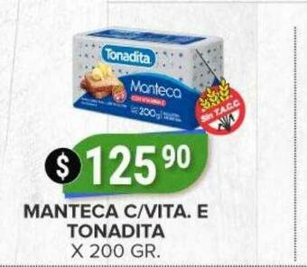 Supermercados Mayor Manteca C Vita. E Tonadita oferta