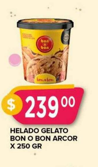 Supermercados Mayor Helado Gelato Bon O Bon Arcor oferta