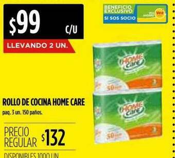 Supermercados Vea Rollo De Cocina Home Care oferta