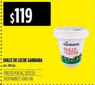 Supermercados Vea Dulce De Leche Gandara oferta