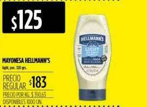 Supermercados Vea Mayonesa Hellmann's oferta