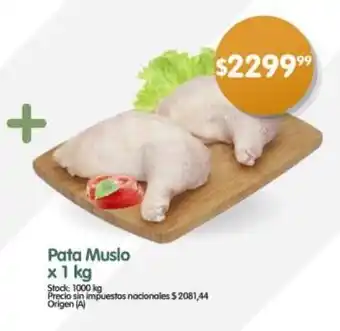 Supermercados Buenos Días Pata Muslo oferta