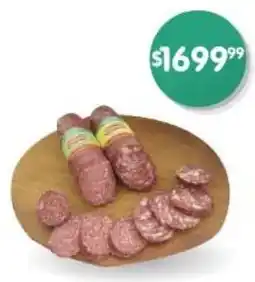Supermercados Buenos Días Salame tipo Colonia PIAMONTESA Picado fino o Grueso oferta