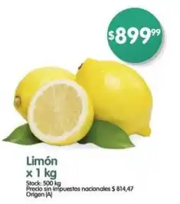 Supermercados Buenos Días Limón oferta