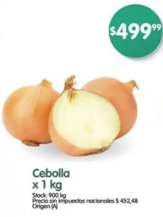 Supermercados Buenos Días Cebolla oferta