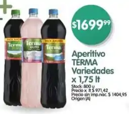 Supermercados Buenos Días Aperitivo TERMA Variedades oferta