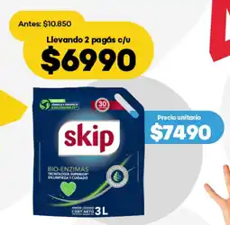Supermercados Tadicor Jason liquido skip bio-enzimas doypack oferta