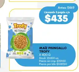 Supermercados Tadicor Maíz pisingallo trofy oferta