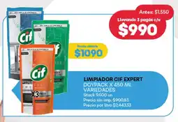 Supermercados Tadicor Limpiador cif expert doypack variedades oferta