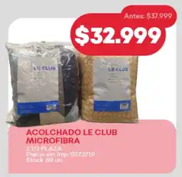 Supermercados Tadicor Acolchado le club microfibra oferta