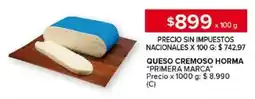 Carrefour Queso cremoso horma primera marca oferta