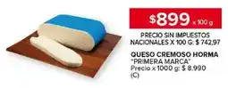 Carrefour Queso cremoso horma primera marca oferta