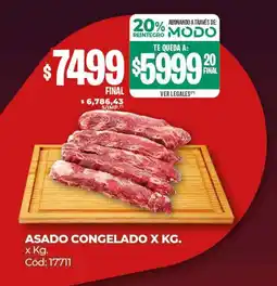 Diarco Asado congelado oferta