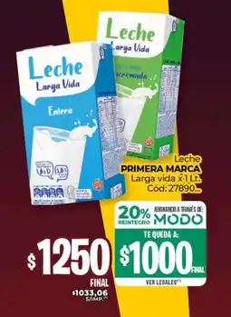 Diarco Leche PRIMERA MARCA Larga vida oferta
