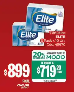 Diarco Pañuelos ELITE oferta