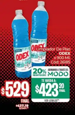 Diarco Limpiador De Piso ODEX oferta