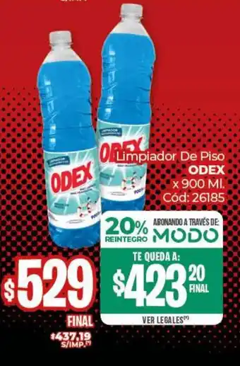 Diarco Limpiador De Piso ODEX oferta