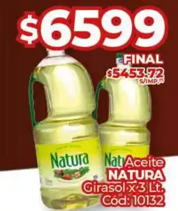 Diarco Aceite NATURA Girasol oferta