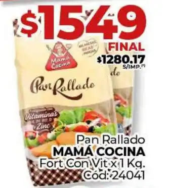 Diarco Pan Rallado MAMA COCINA Fort Con oferta