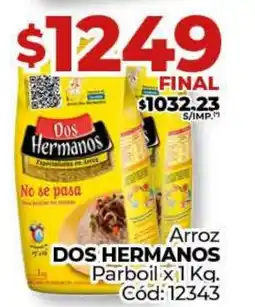 Diarco Arroz DOS HERMANOS Parboil oferta
