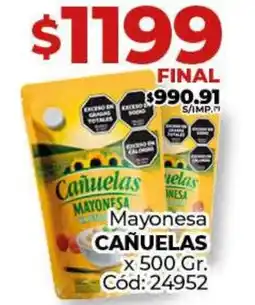 Diarco Mayonesa CAÑUELAS oferta