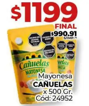Diarco Mayonesa CAÑUELAS oferta