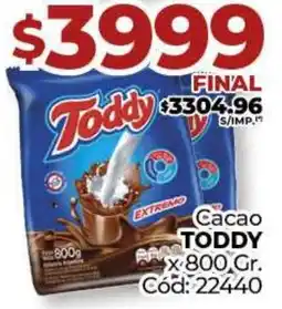 Diarco Cacao TODDY oferta