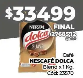 Diarco Café NESCAFÉ DOLCA oferta