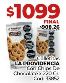 Diarco Galletitas La Providencia Con Chips De Chocolate oferta