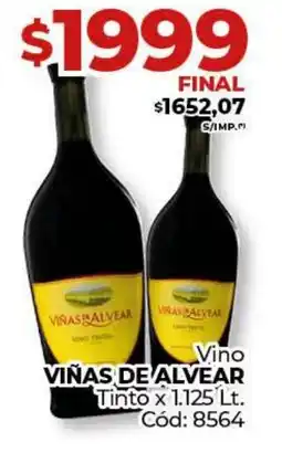 Diarco Vino VIÑAS DE ALVEAR Tinto oferta