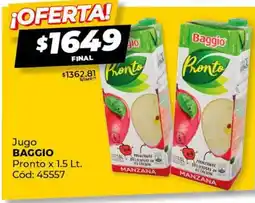 Diarco Jugo Baggio Pronto oferta