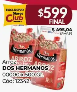 Diarco ARROZ Dos Hermanos oferta
