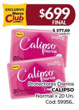Diarco Protectores Diarios CALIPSO Normal oferta