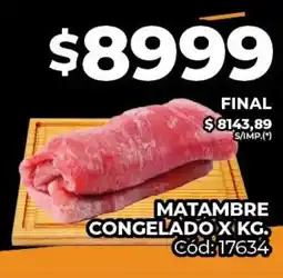 Diarco MATAMBRE CONGELADO oferta