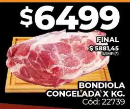 Diarco BONDIOLA CONGELADA oferta