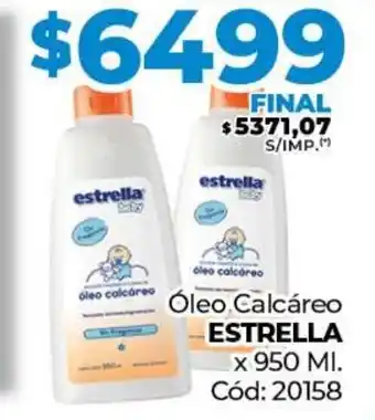 Diarco Óleo Calcáreo ESTRELLA oferta