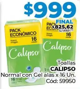 Diarco Toallas CALIPSO Normal con Gel alas oferta