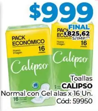 Diarco Toallas CALIPSO Normal con Gel alas oferta