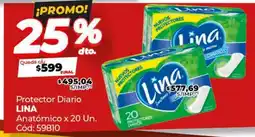 Diarco Protector Diario LINA Anatómico oferta