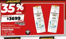 Diarco Shampoo y  Acondicionador PANTENE oferta