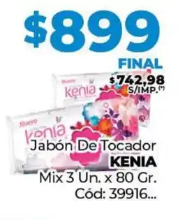 Diarco Jabón De Tocador KENIA Mix oferta